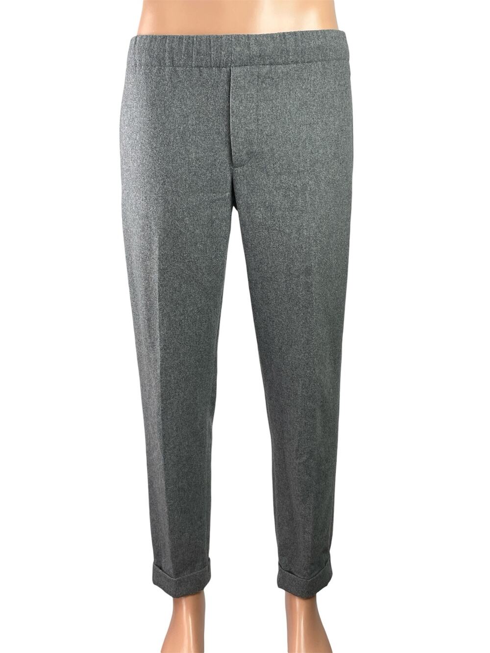 Club Monaco Men's Gray Mid Rise Straight Leg Chino Khaki Trousers Pants Size XS